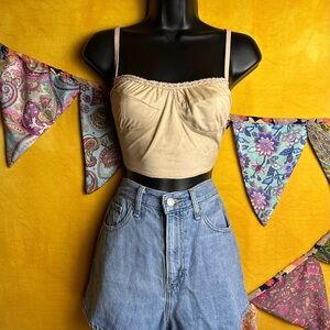Boys Lie Suede Bustier Tank